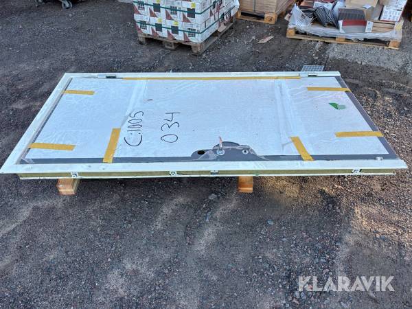 Lägenhetsdörr/förrådsdörr Daloc S33 10x21