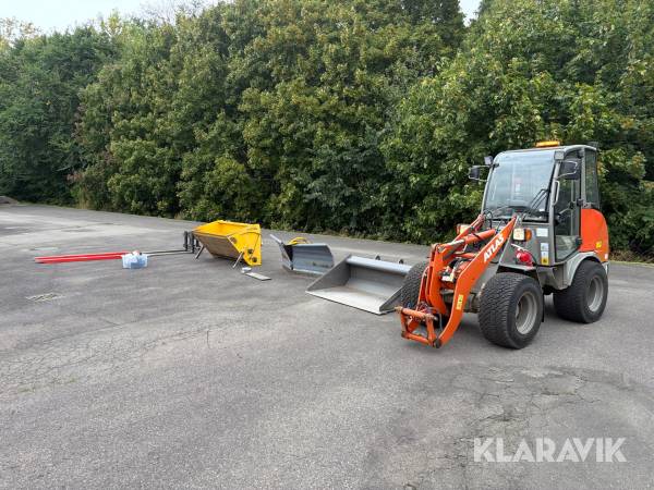 Hjullastare Atlas AR40 med vinterutrustning