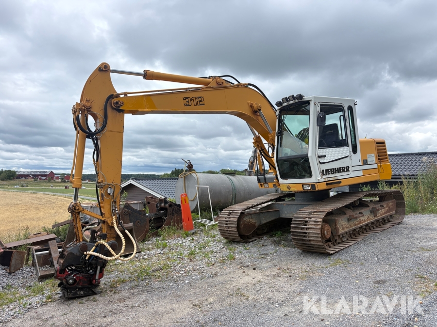 Grävmaskin Liebherr R 312