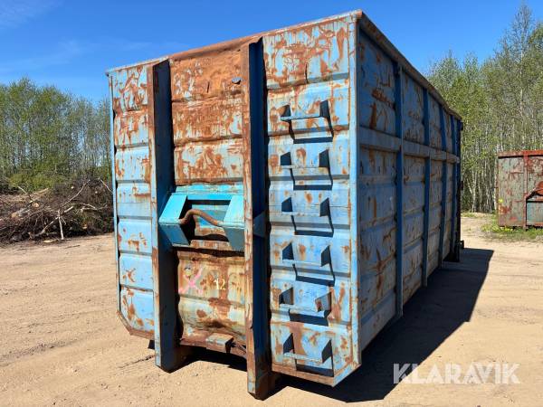 Lastväxlarcontainer 38m3