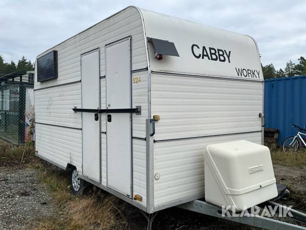Husvagn /arbetsvagn Cabby Worky personalvagn