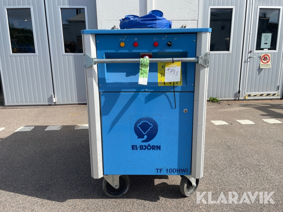 Hetvattenfläkt El-Björn TF 100HWI