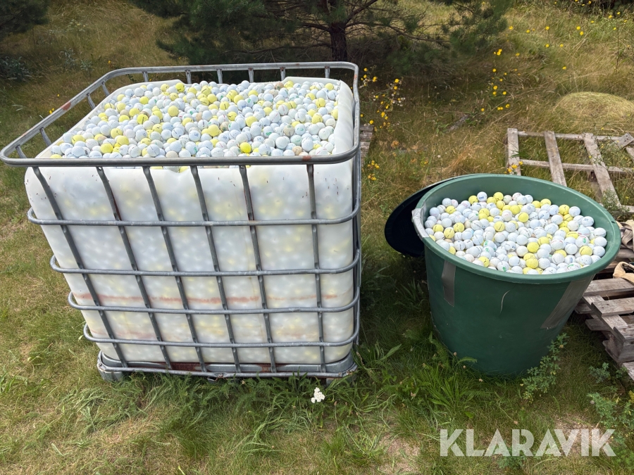 Golfbollar för Range ca 13 000 bollar
