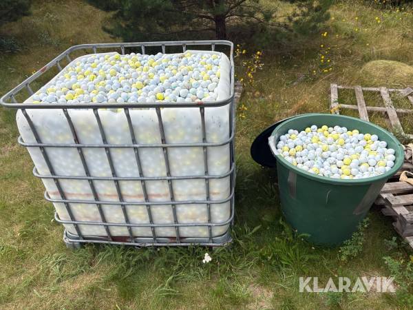 Golfbollar för Range ca 13 000 bollar
