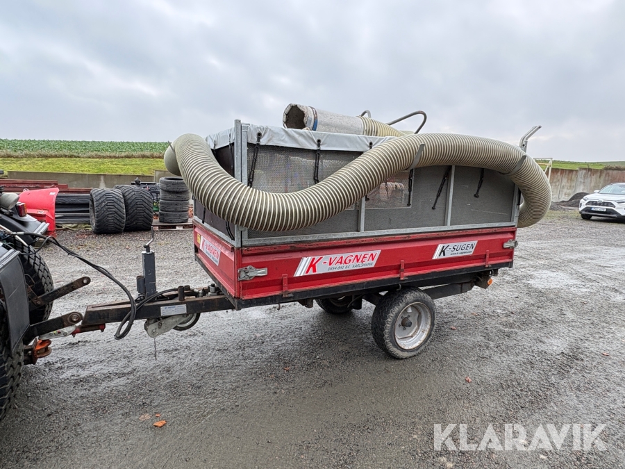Lövsugarvagn K-Vagnen K-Sugen