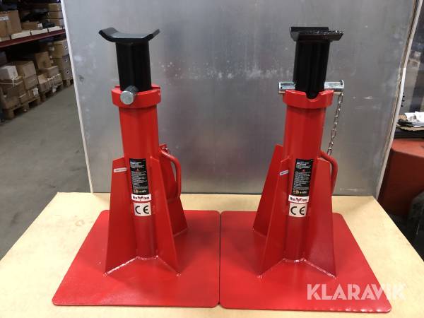 Pallbockar 25ton Redtool