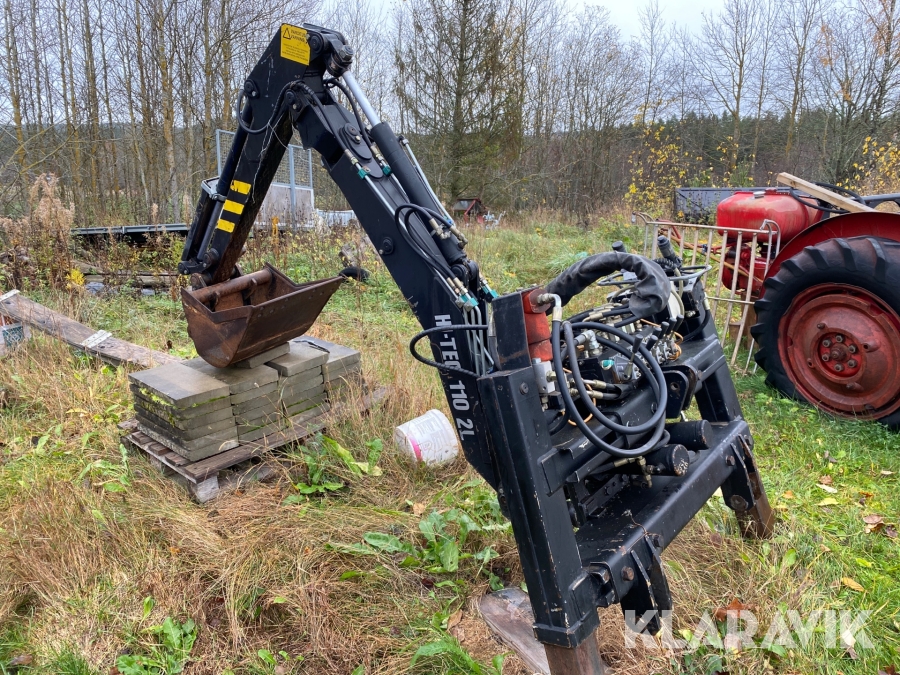 Grävaggregat till 3-punkt HI-TEC 110 2L
