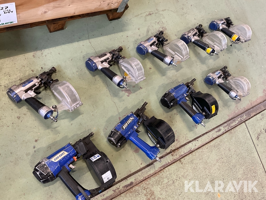 Spikpistol 9 st Duo-fast, Kanematsu KD440GN, okänd