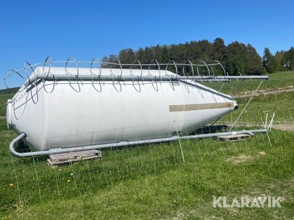 Fodersilo glasfiber ca 30m3