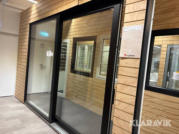 Skjutdörr Lyft-Glid Nordiska Fönster 2-delad Fjäll Design