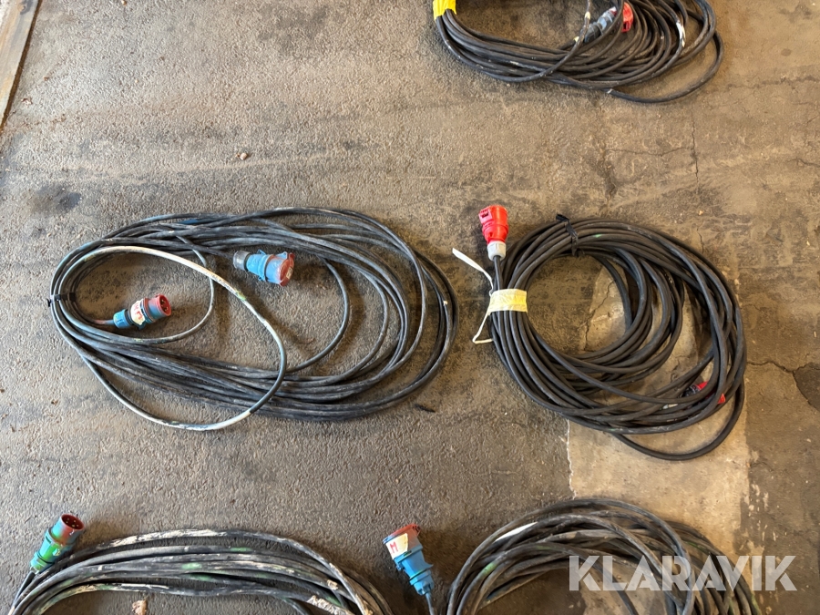 Kabel 16amp 2 st