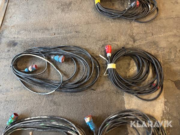 Kabel 16amp 2 st