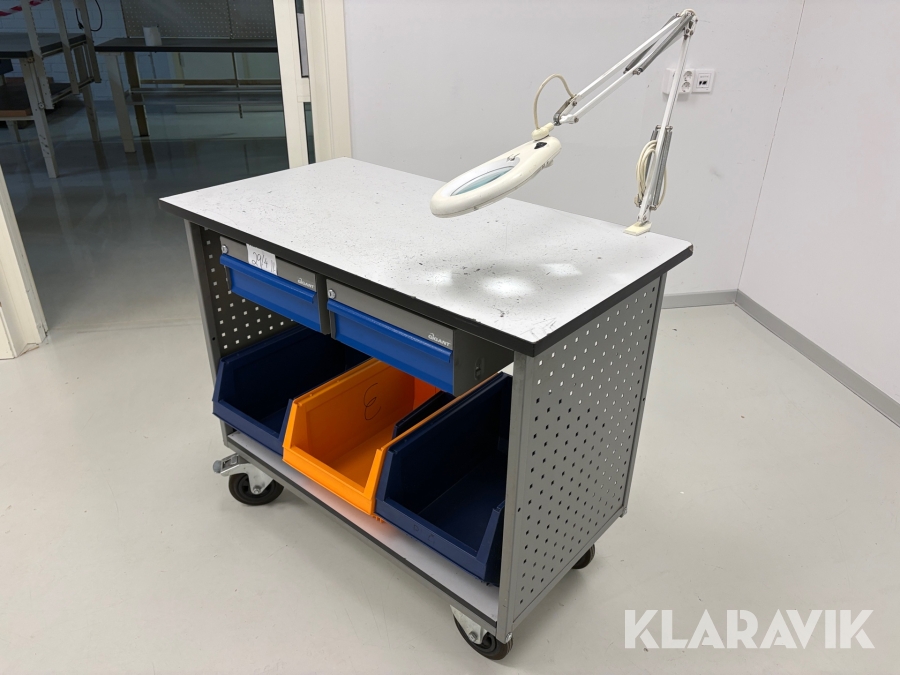 Arbetsbänk Gigant på hjul