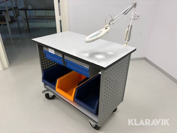 Arbetsbänk Gigant på hjul