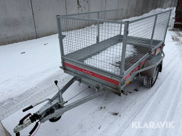 Personbilssläp Sävsjösläpet 1000 kg