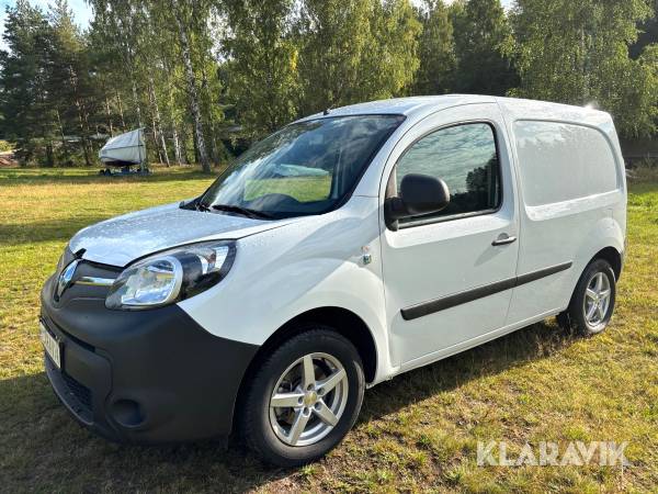 Skåpbil El Renault Kangoo ZE med verkstadsgolv