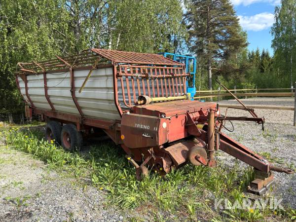 Självlastarvagn ALIOS PÖTTINGER LW 41 rep objekt