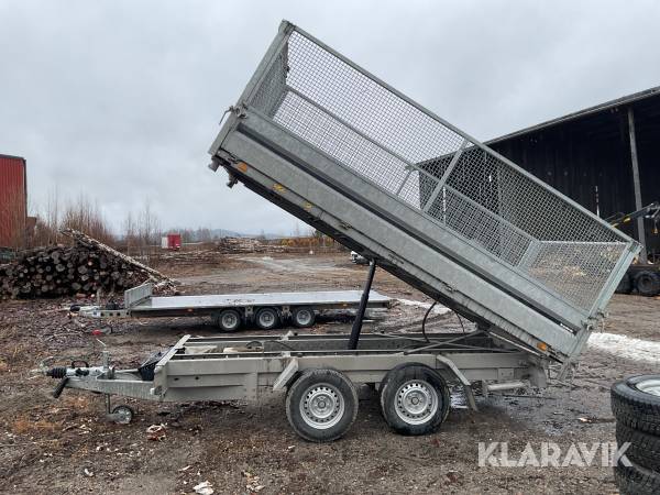 Tippsläp Brenderup TT3500TBL