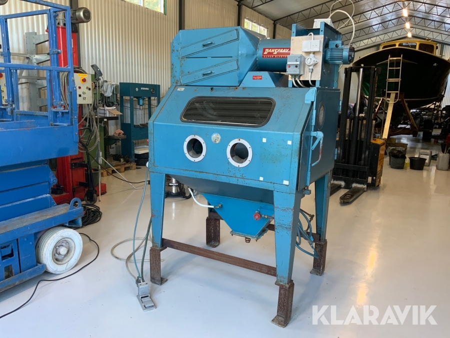 Blästerskåp Danspray Super blaster Vattenbläster/vattenpolering