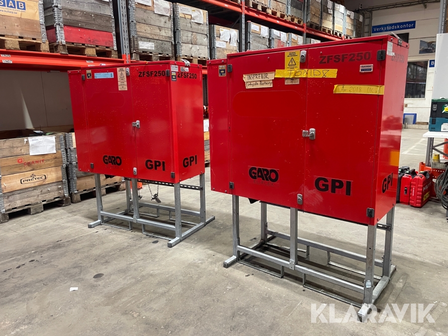 Huvudcentraler Garo ZFSF 250 GPI 