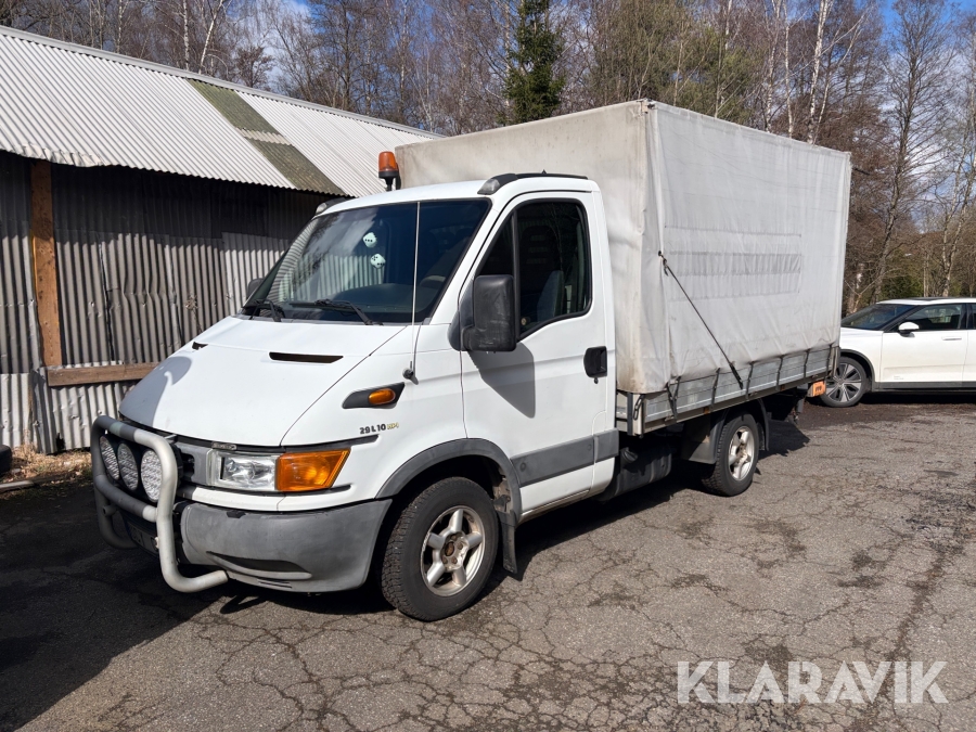 Kapellbil Iveco Daily 29L10 med bakgavellyft