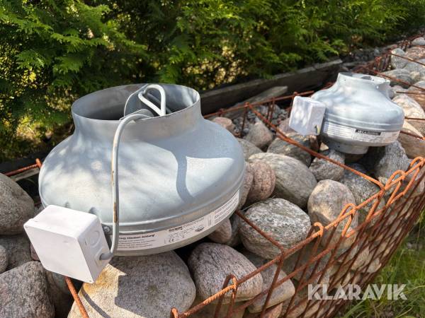 Kanalfläktar Östberg 2st