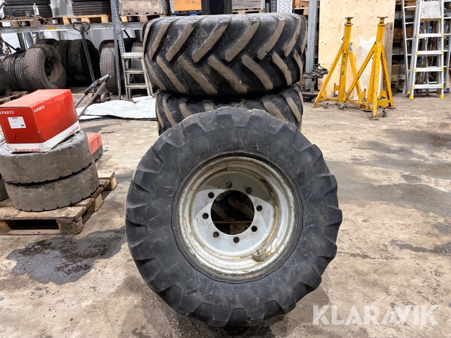 Hjul till hjullastare Michelin/Alliance 405/70R20 passande bland annat Volvo L35 4 st