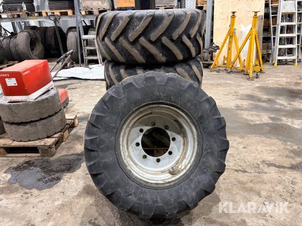 Hjul till hjullastare Michelin/Alliance 405/70R20 passande bland annat Volvo L35 4 st