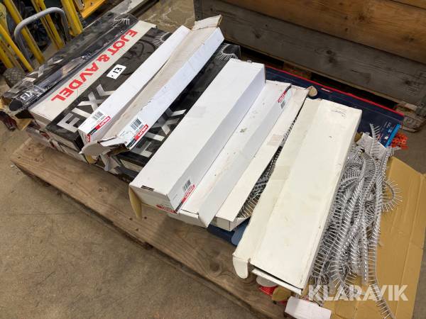 Parti med Bandade skruvar Hilti/ Ahlsell/ Ejot & Avdel System/