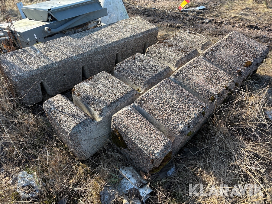 Cykelställ i betong 3st