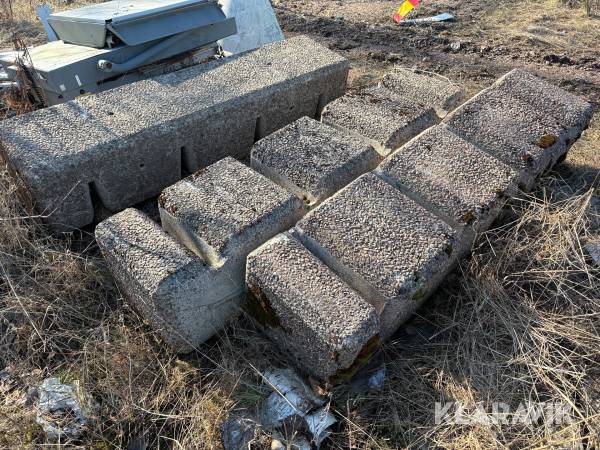 Cykelställ i betong 3st