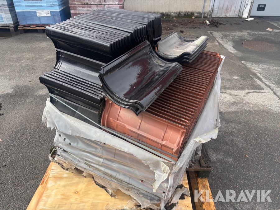 Takpannor Monier svarta ca 190st