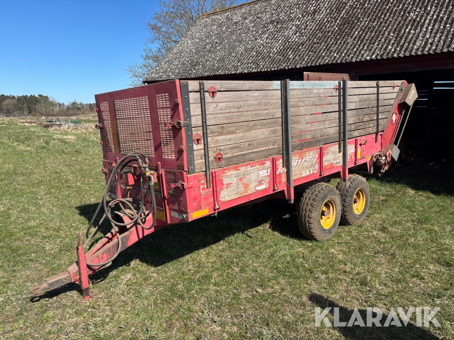 Kombivagn med avlastarelevator TIM 740-780