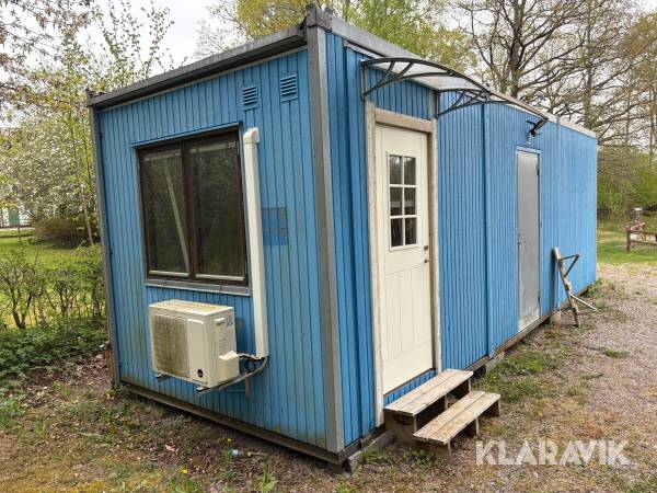 Manskapsbod Volymbyggen - luftvärmepump