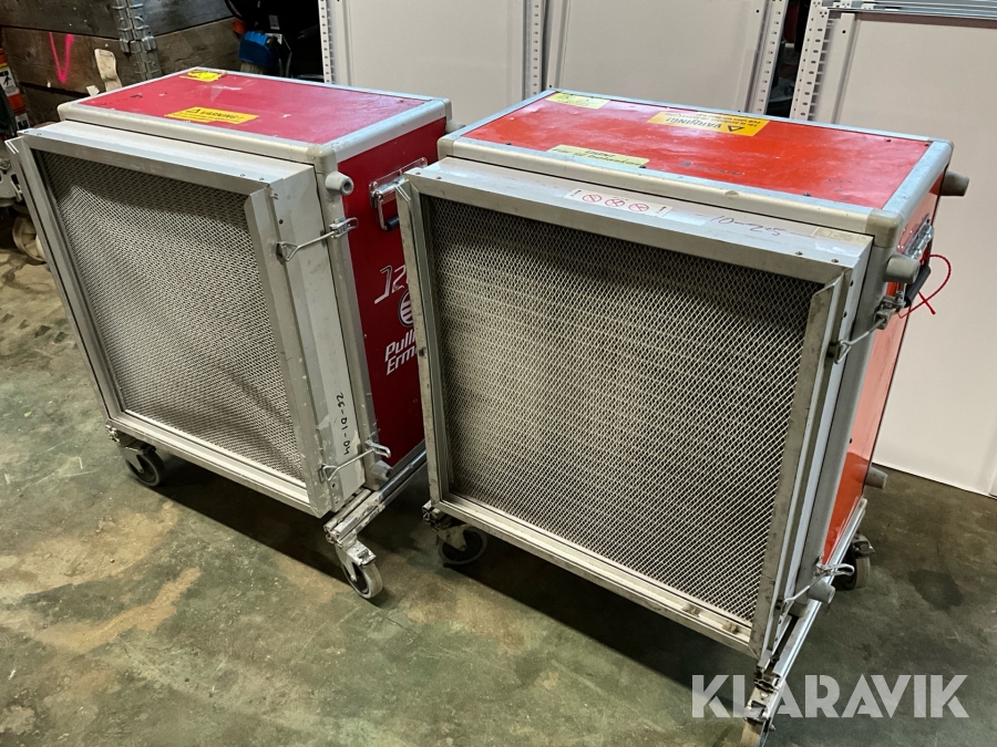 Luftrenare Pullman Ermator A2000, A600 2