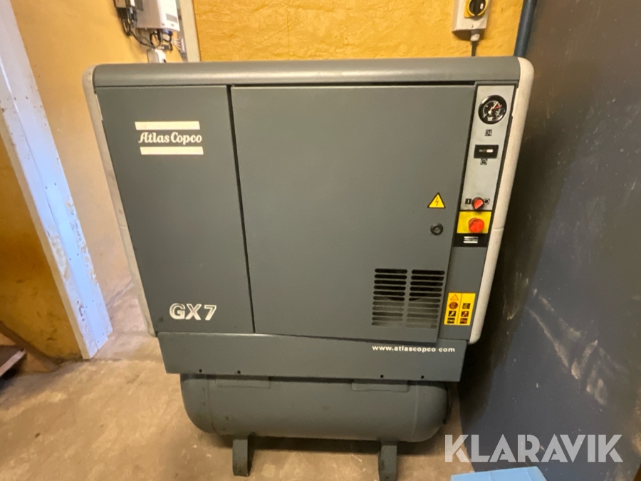 Skruvkompressor Atlas Copco GX7