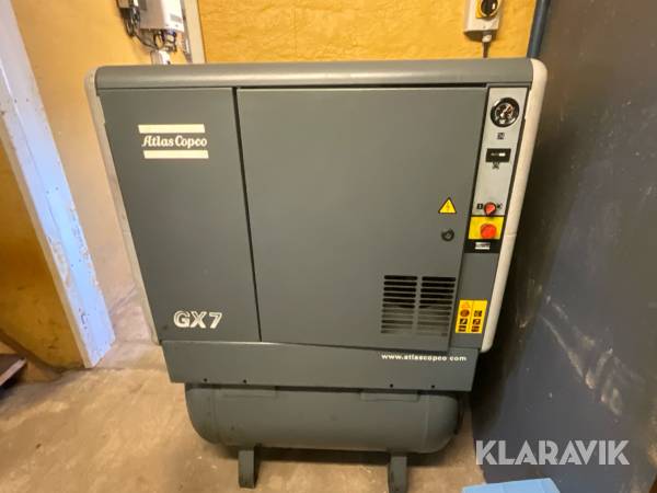 Skruvkompressor Atlas Copco GX7