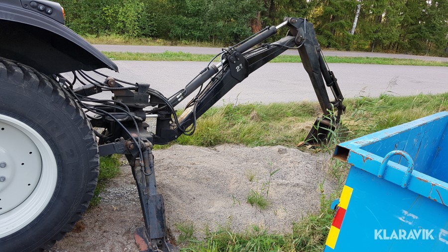 Grävaggregat för traktor