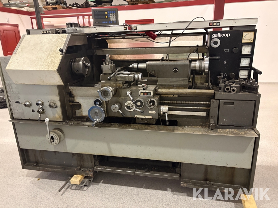 Svarv Galicop med tillbehör