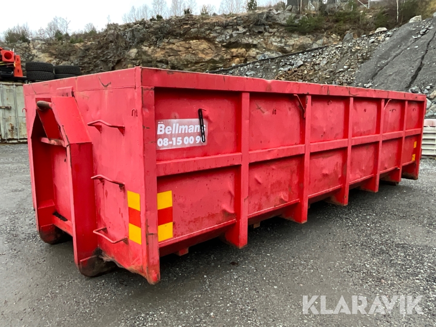Lastväxlarflak / Lastväxlarcontainer   6 meter