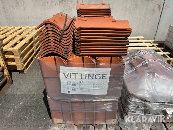 Takpannor Vittinge 1-kupig