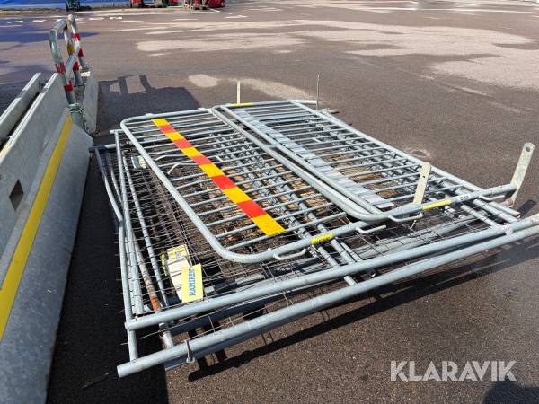 Kravallstaket med Reflex, Stängselelement 2.2x2M F3 Betafence