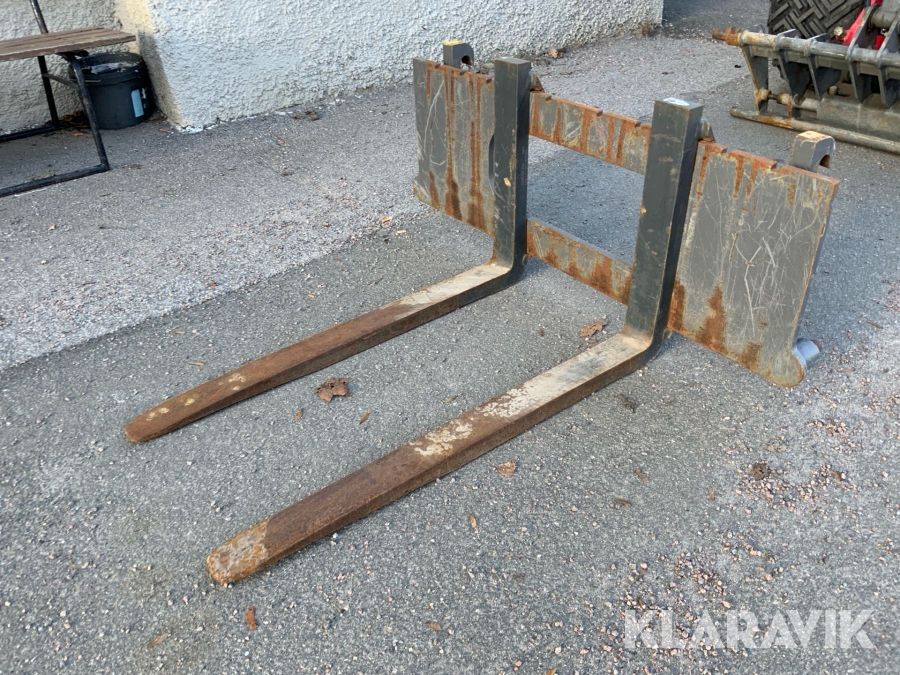 Pallgafflar Norje för kompaktlastartraktor John Deere 3520