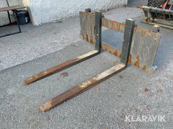 Pallgafflar Norje för kompaktlastartraktor John Deere 3520