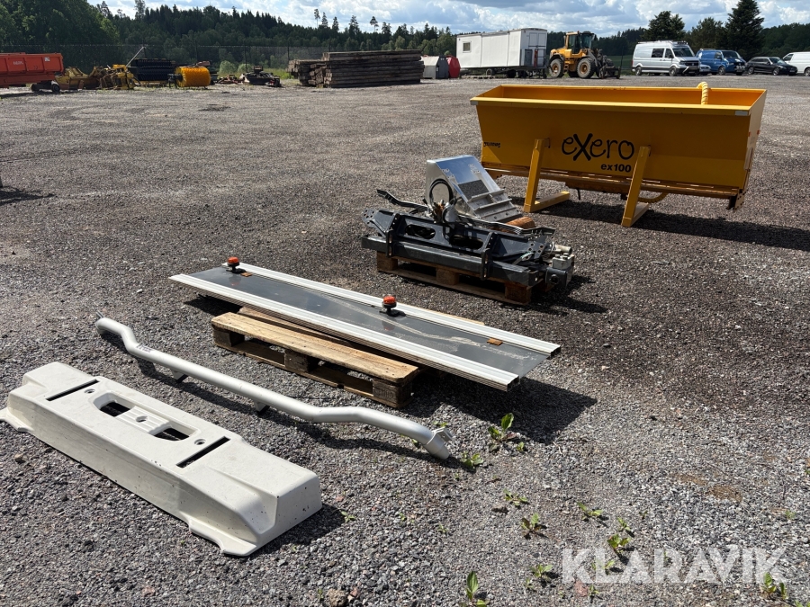 Komplett paket för sandskopa till lastbil