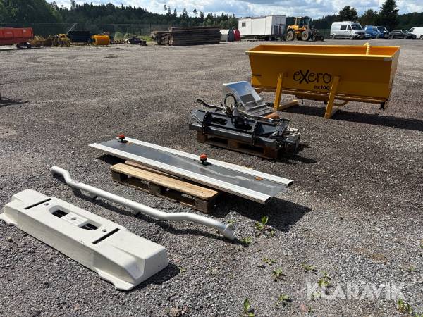 Komplett paket för sandskopa till lastbil