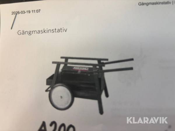 Gängmaskinstativ Ridgid A200