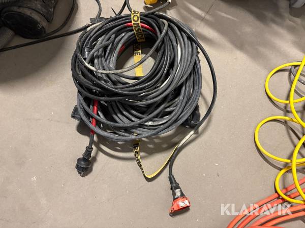 Förlängingskabel ca 20m 230v 3st