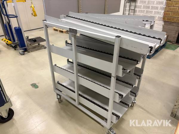 Förvaringsvagn med Rullbana