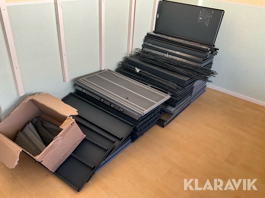 Hylldelar till lagerhylla/butikshylla